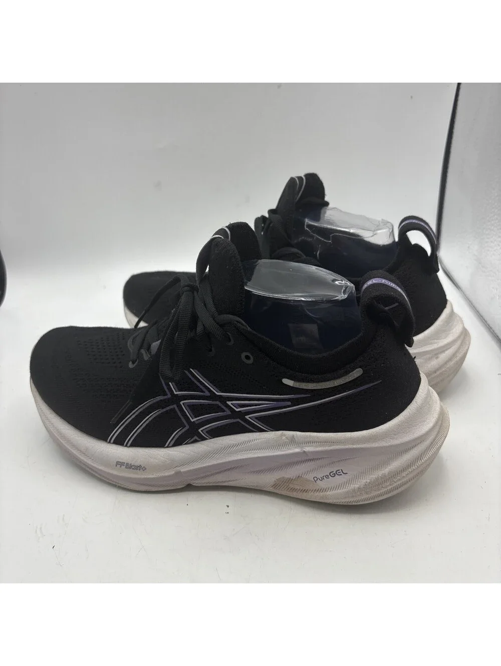 ASICS Pure Gel  Women 8 Black Burgundy 1012B601